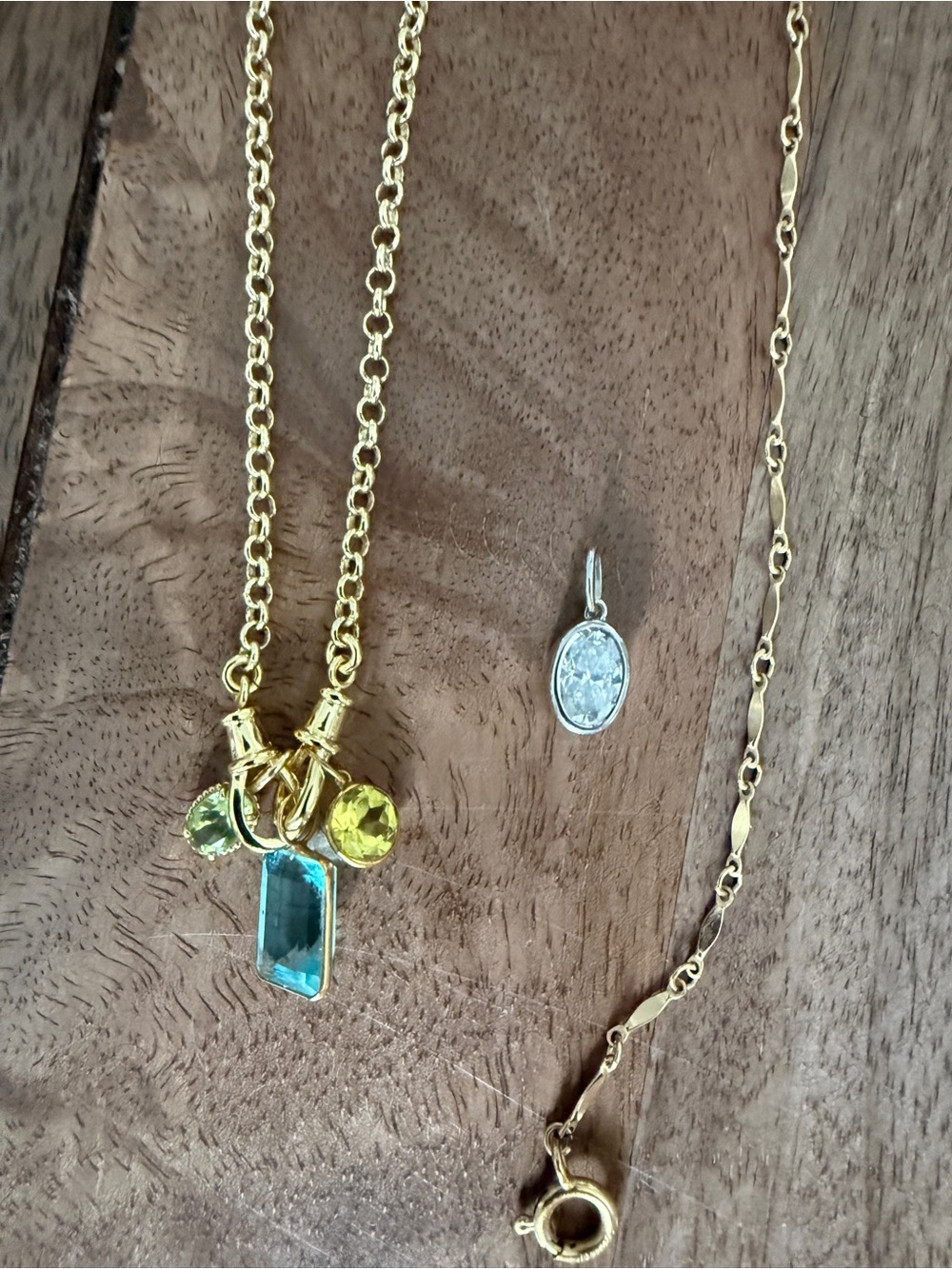 Necklace Stack, Brave Daughters Lariat. Charms - Picture 5 of 6